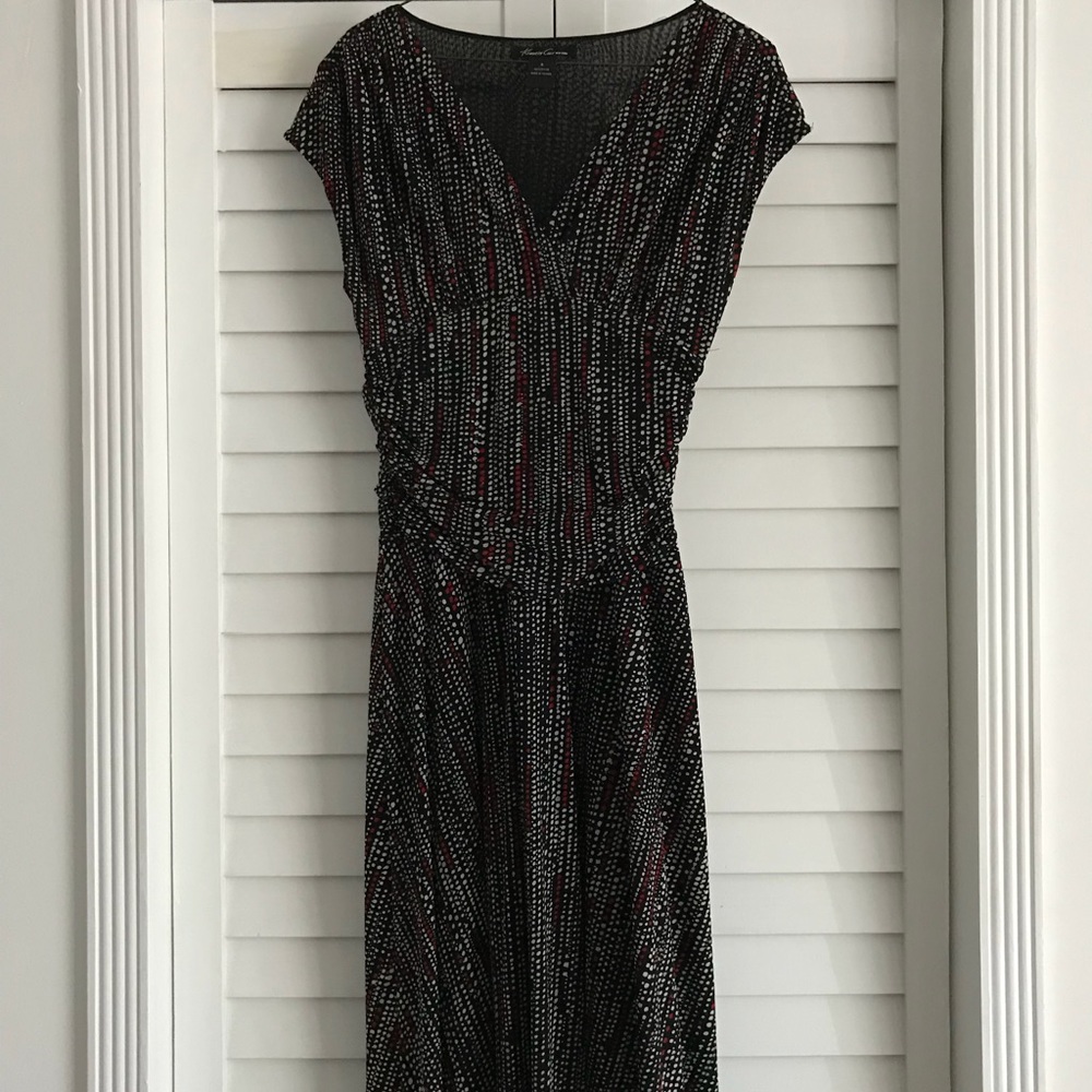 Kenneth Cole Ruched Dress
